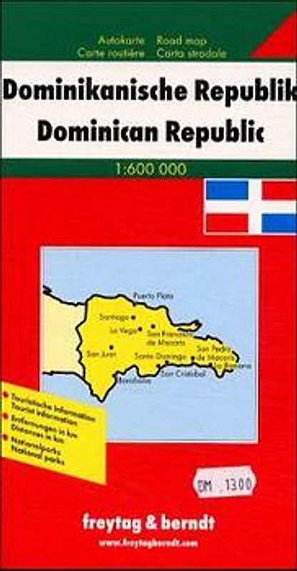 Dominikanische Republik. 1:600000