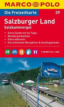 MARCO POLO Freizeitkarte Blatt 39 Salzburger Land 1:120 000