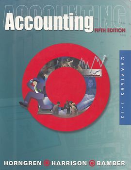 Accounting: Chapters 1-13 - Charles T. Horngren, et al. [Paperback]