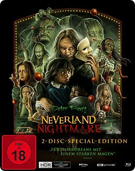 Peter Pan's Neverland Nightmare (4K Ultra HD + Blu-ray, Special Edition, Steelbook) Blu-ray Disc