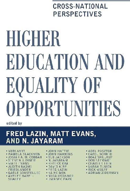 Higher Education and Equality of Opportunity