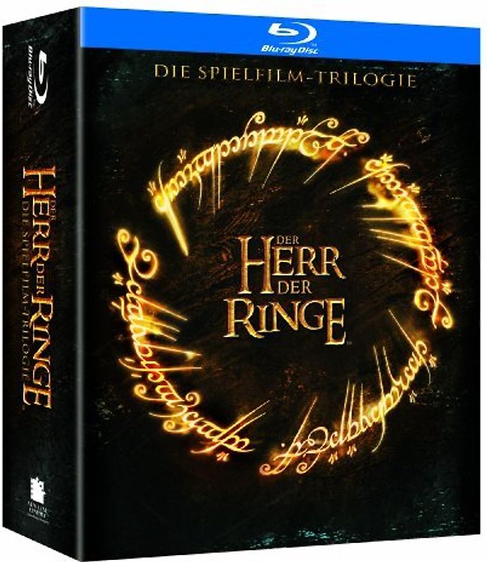 Der Herr der Ringe - Die Spielfilmtrilogie (6 Discs, Wende-Steelbooks im Sammelschuber) Blu-ray Disc