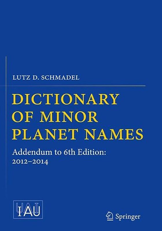 Dictionary of Minor Planet Names