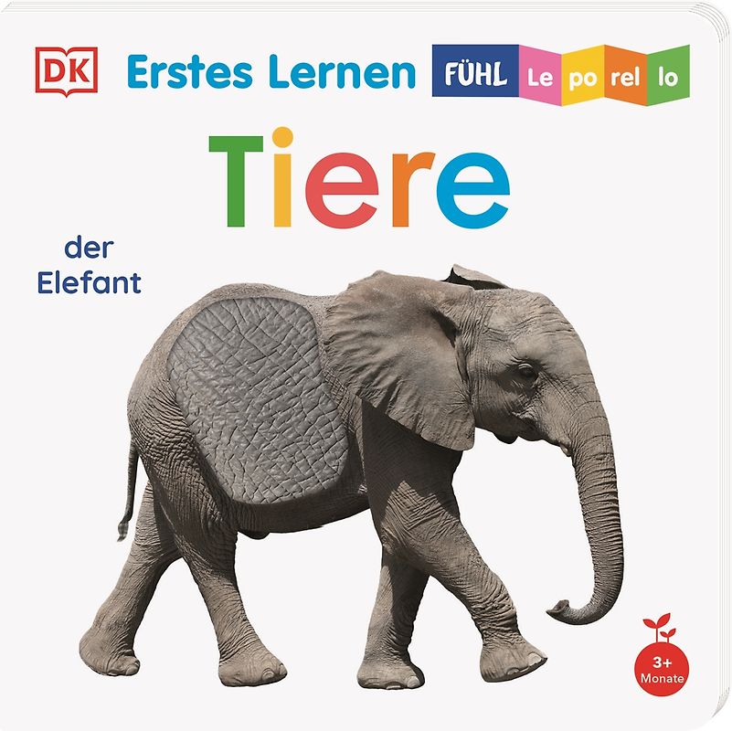 Erstes Lernen Fühl-Leporello. Tiere