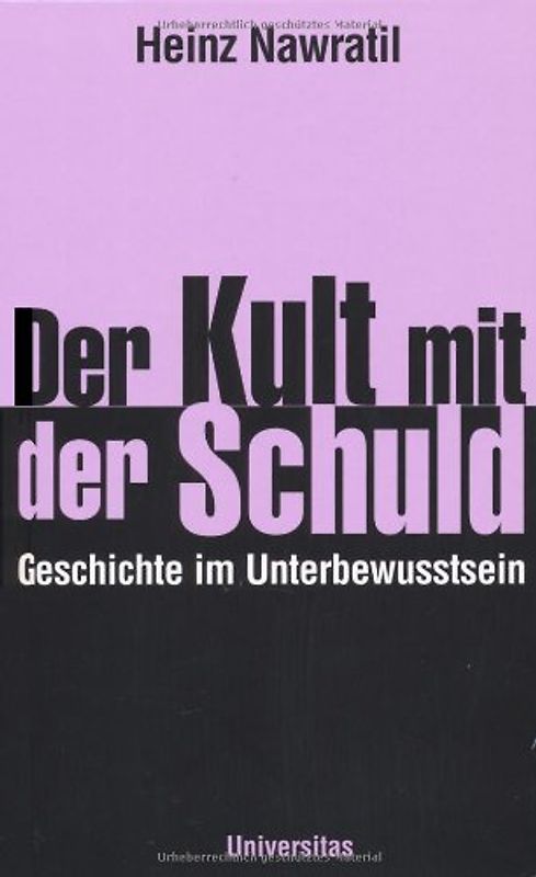 Der Kult mit der Schuld