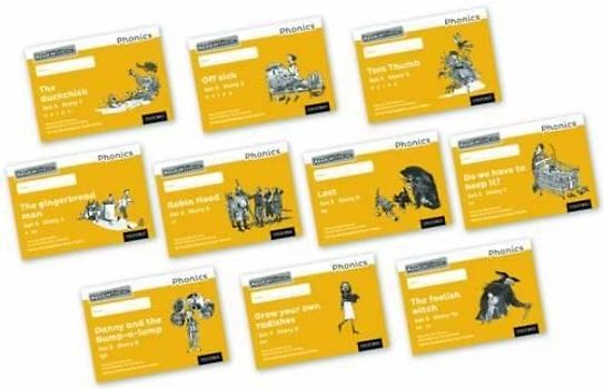 Read Write Inc - Phonics Set 5 Yellow Story Books - Black and White Pack of 10 (NC READ WRITE INC - PHONICS)