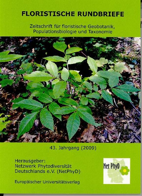 Floristische Rundbriefe, 43. Jahrgang (2009)