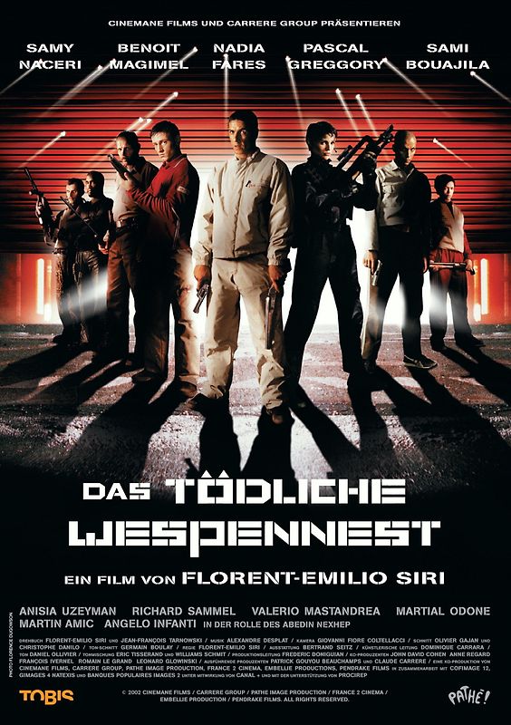 Das tödliche Wespennest DVD