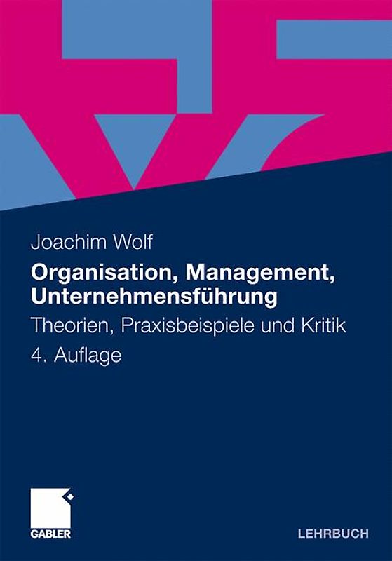 Organisation, Management, Unternehmensführung