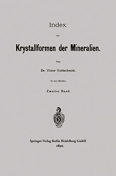 Index der Krystallformen der Mineralien