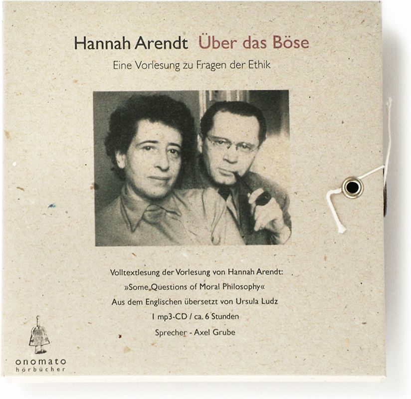 Über das Böse. Eine Vorlesung zu Fragen der Ethik