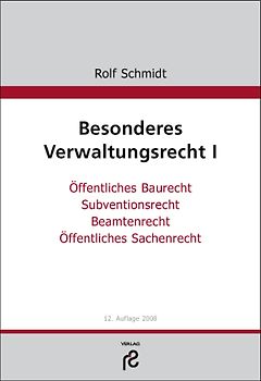 Besonderes Verwaltungsrecht I