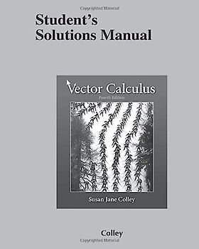 Student's Solutions Manual for Vector Calculus