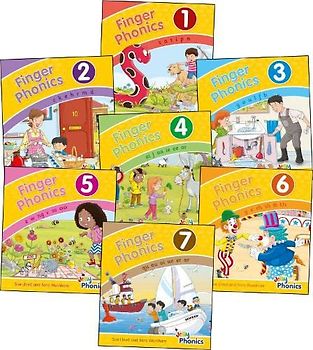 Finger Phonics Books 1-7
