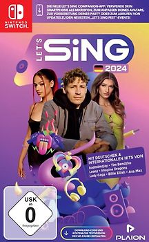 Let's Sing 2024 German Version Nintendo Switch