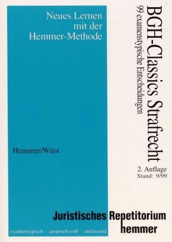 BGH-Classics Strafrecht