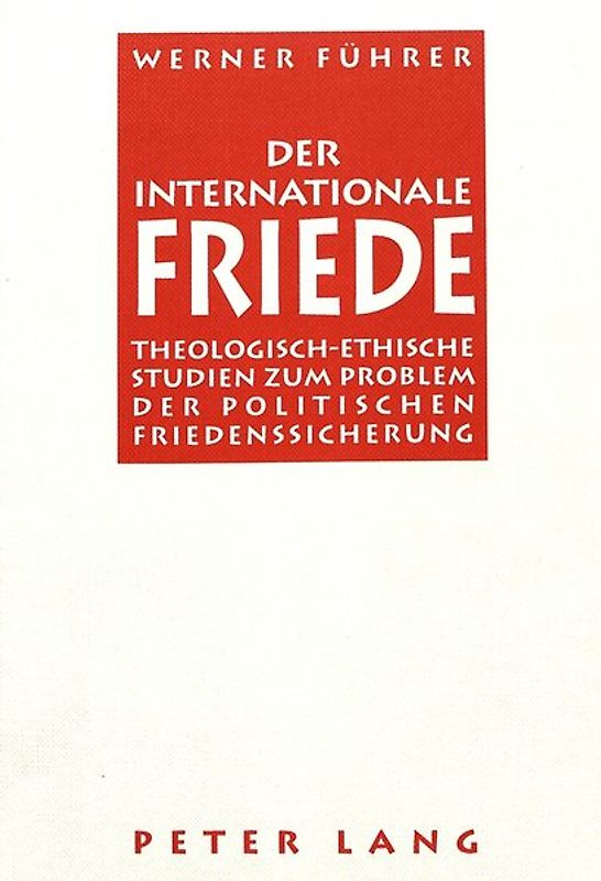 Der internationale Friede