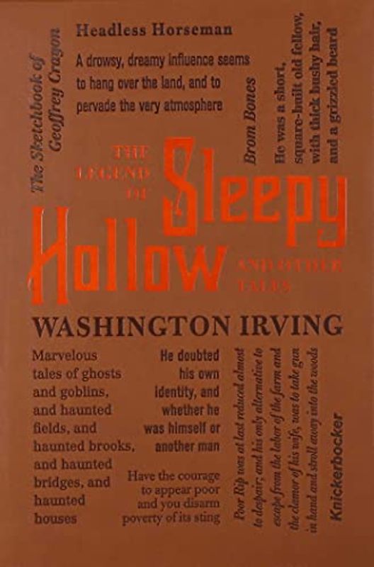 The Legend of Sleepy Hollow and Other Tales: Washington Irving (Word Cloud Classics)
