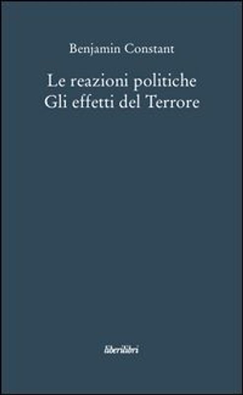 Le reazioni politiche. Gli effetti del Terrore