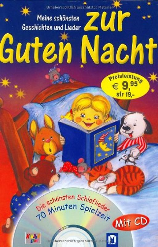Mein schönsten Geschichten und Lieder zur Guten Nacht