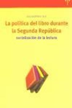 La política del libro durante la II República : socialización de la lectura