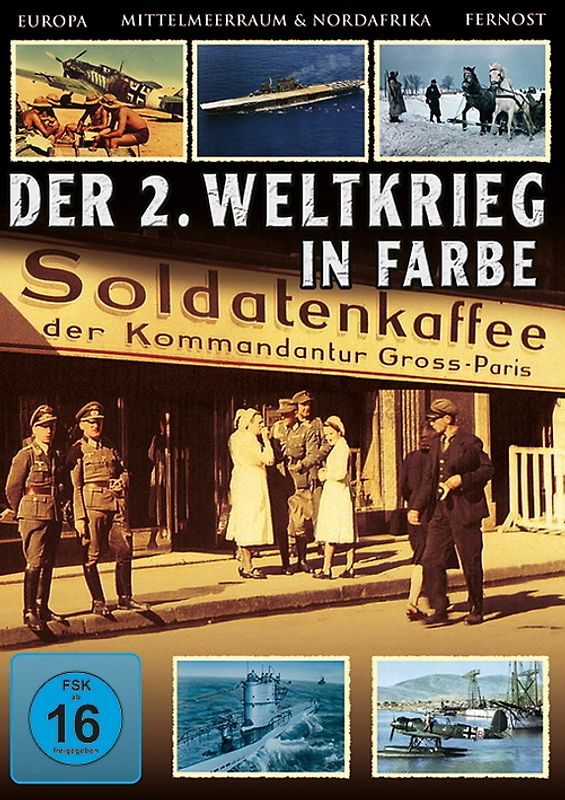 Der 2. Weltkrieg in Farbe [5 DVDs] DVD
