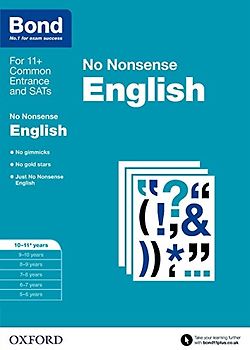 Bond: English: No Nonsense: 10-11+ years