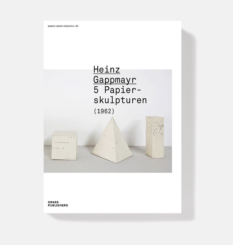 Heinz Gappmayr, 5 Papierskulpturen