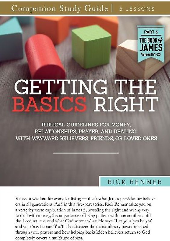 Getting the Basics Right Study Guide