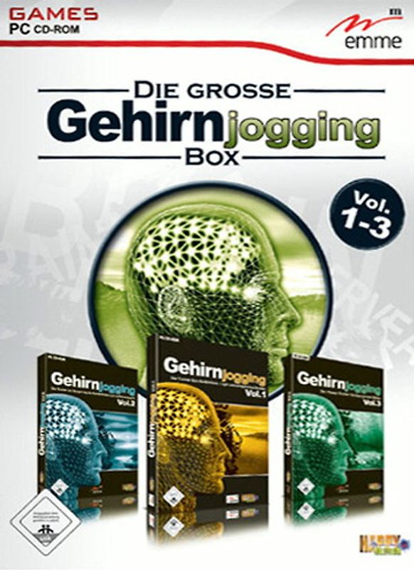 Die große Gehirnjogging Box Vol. 1-3 PC Spiele