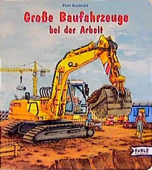 Grosse Baufahrzeuge bei der Arbeit