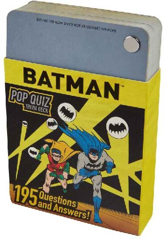 DC Comics: Batman Pop Quiz Trivia Deck