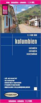 Reise Know-How Landkarte Kolumbien (1:1.400.000)