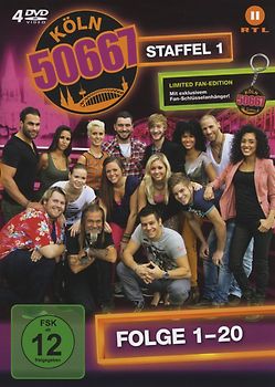 Köln 50667 - Staffel 1 (Folge 1-20) [Limited Edition, 4 DVDs] DVD