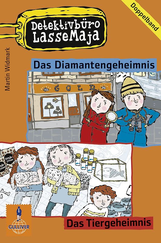 Detektivbüro LasseMaja - Doppelband 2. Das Diamantengeheimnis, Das Tiergeheimnis