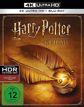 Harry Potter [Complete Collection, 4K Ultra HD, 16 Discs] 4K Ultra HD Blu-ray