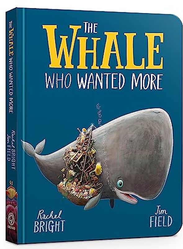 The Whale Who Wanted More Board Book