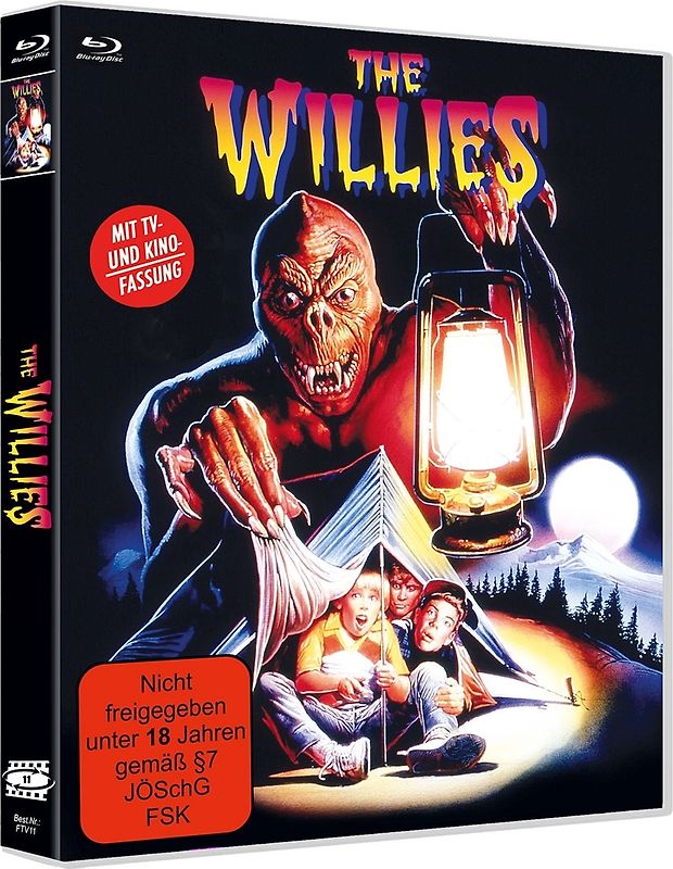 The Willies - Cover a Blu-ray Disc