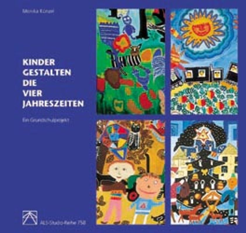 Kinder gestalten die vier Jahreszeiten