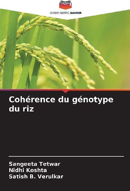 Cohérence du génotype du riz
