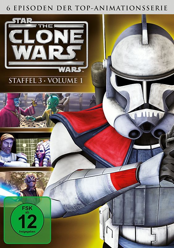 Star Wars: The Clone Wars - Staffel 3.1 DVD