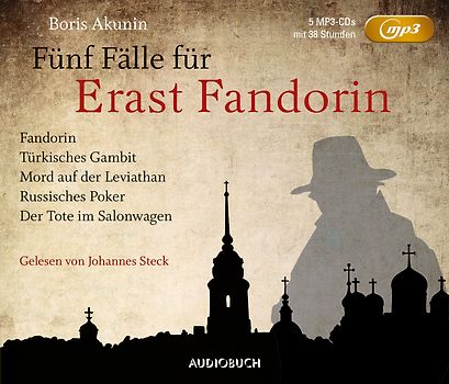 Fünf Fälle für Erast Fandorin (5 MP3-CDs)