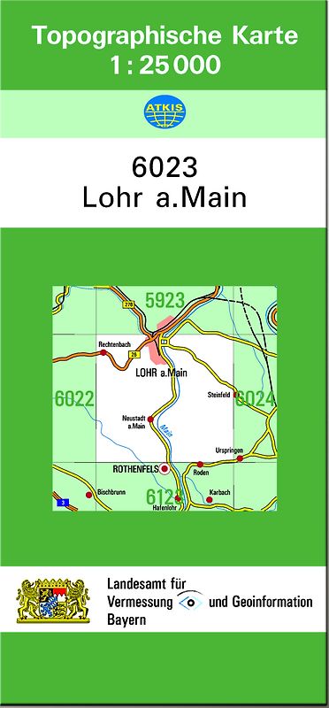 TK25 6023 Lohr a.Main
