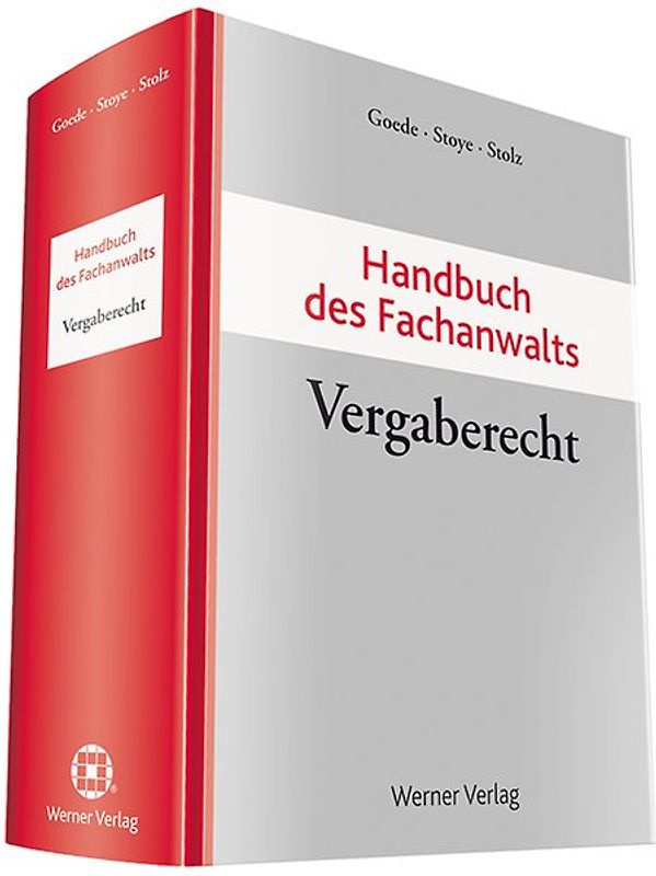 Handbuch des Fachanwalts Vergaberecht