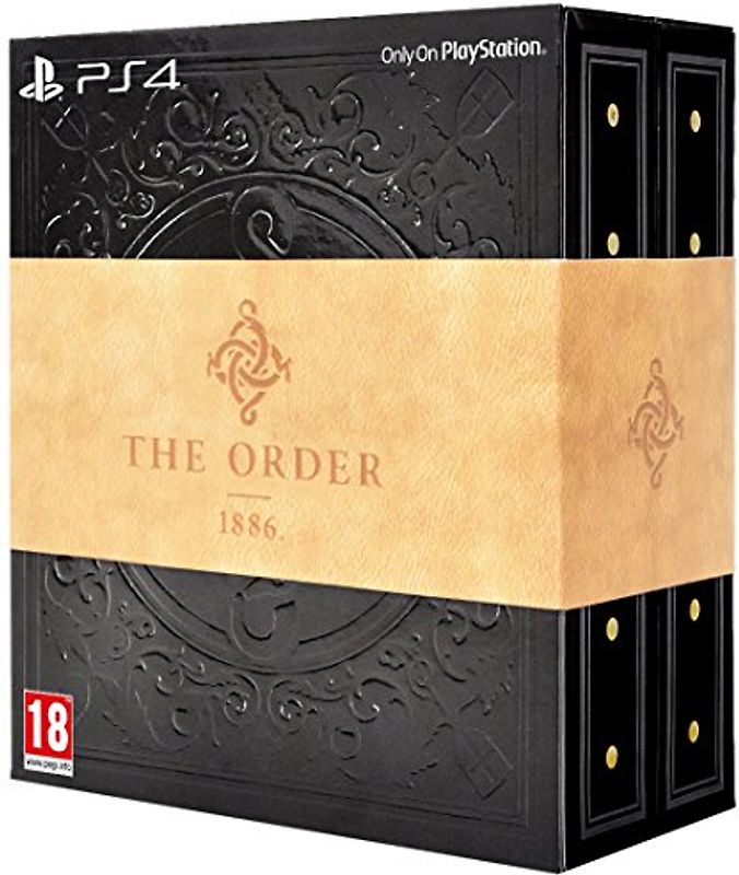 The Order: 1886 [Blackwater Edition inkl. Ritter-Phiolenanhänger, Gewebte Wappenaufnäher, Symbolaufkleber, Artwork Postkarten in wachsversiegeltem Umschlag, Internationale Version] PlayStation 4