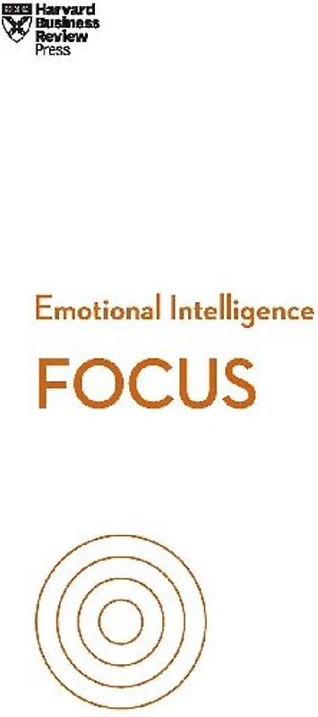 Focus (HBR Emotional Intelligence Series)