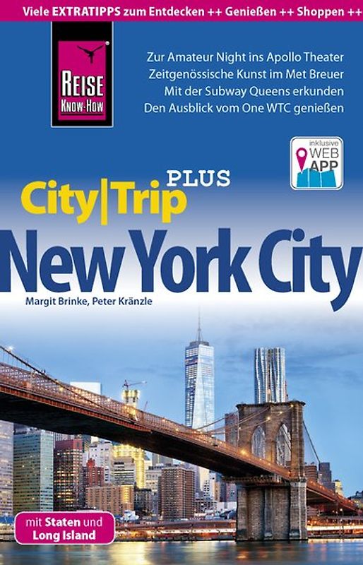 Reise Know-How Reiseführer New York City mit Staten und Long Island (CityTrip PLUS)
