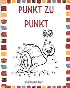 Punkt zu Punkt Malbuch Kinder: Ein lustiges Punkt-zu-Punkt-Buch mit niedlichen Tieren für Kinder, Jungen und Mädchen im Alter von 3-8 Jahren