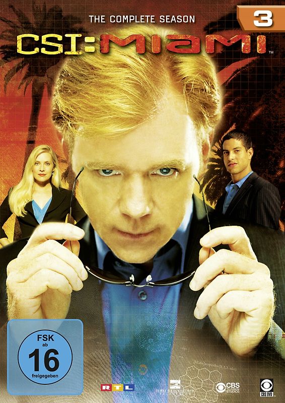 CSI: Miami - Die komplette Season 3 DVD