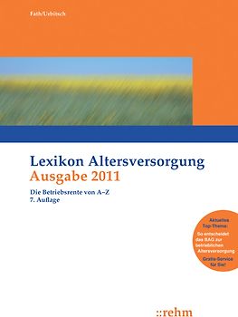 Buchpaket Lexikon für das Lohnbüro und Lexikon Altersversorgung 2011 / Lexikon Altersversorgung 2011